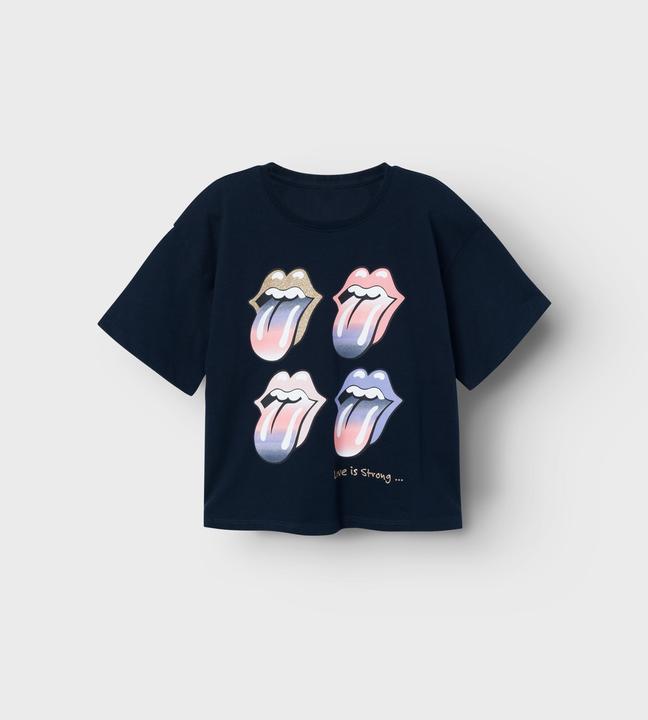 Produktbild Name it Nkfnarina Rollingstones Ss Top Noos Unv (116)