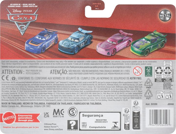 Produktbild Cars Disney - 2-pack Dirt Track Fabulous Hudson hornet & Clovis Rider
