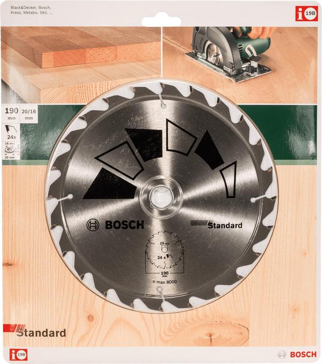 Productafbeelding Bosch Professional Zubehör Cirkelzaagblad STANDAARD Toegang
