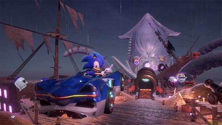 Actual product image Sega Sonic Racing: CrossWorlds (PS4) (PS4, DE)