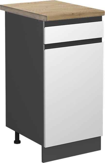 Anthrazit, Goldkraft Eiche, Weiss