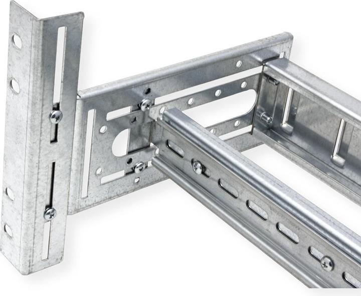 Actual product image Roline 19-inch top-hat rail support 4 U