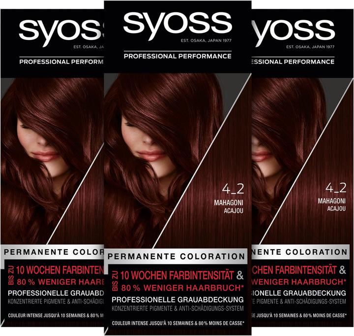 Produktbild Syoss Permanente Coloration (Mahagoni)