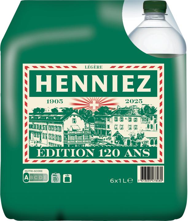 Actual product image Henniez Slightly tingling (6 x 100 cl)