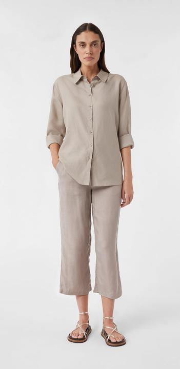 Immagine prodotto Comma Bluse Hemdbluse aus Leinenmix im Relaxed Fit (48)