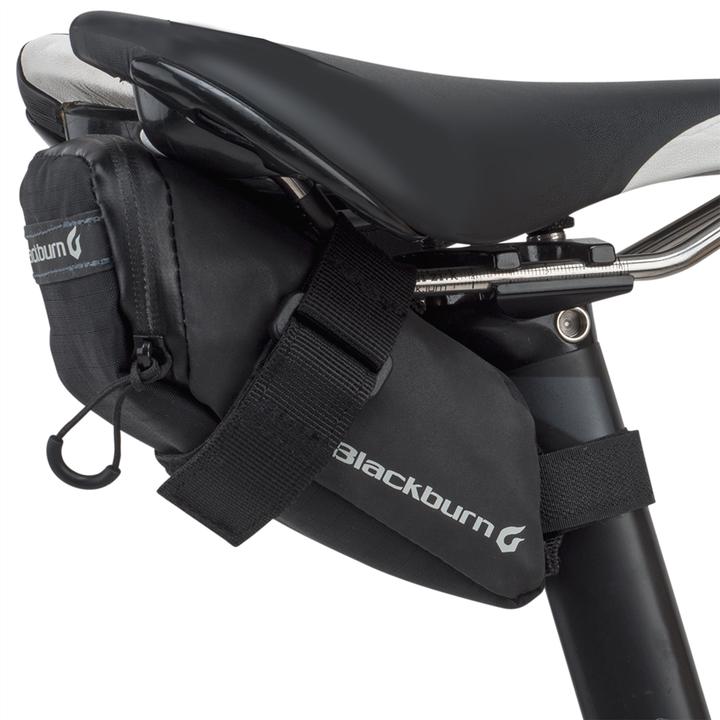 Produktbild Blackburn Grid Small Seat Bag Schwarz, Wasserdicht, Reflektierend (0.50 l, Satteltasche)