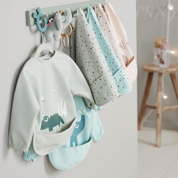 Produktbild Done by Deer Ärmellätzchen Happy dots Blau (6 Monate)