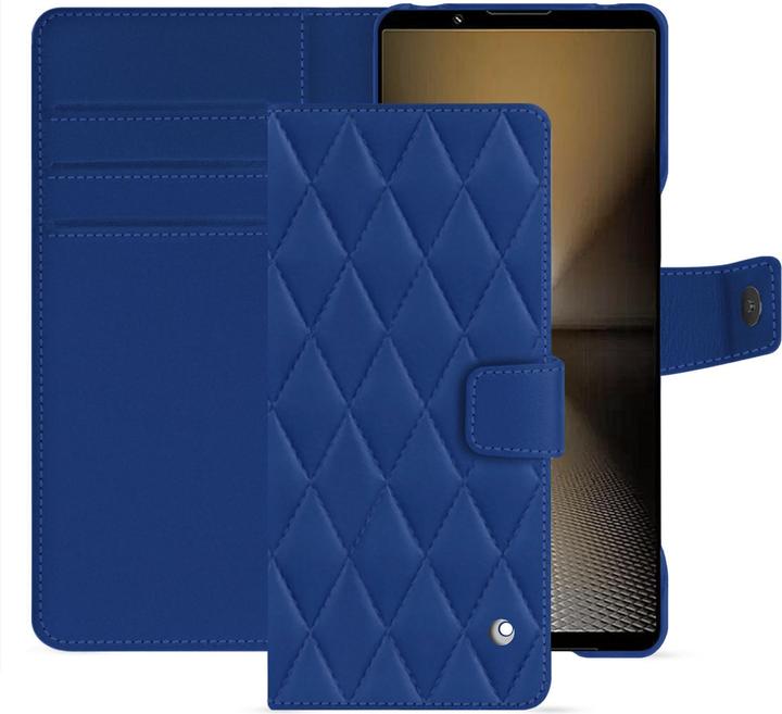Bleu océan - Couture ( Nappa - Pantone #15458a)