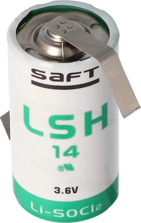 Image du produit Saft Batterie LSH14CNR avec étiquettes à souder en forme de Z (1 pcs, Spécifique à l'appareil, 5500 mAh)