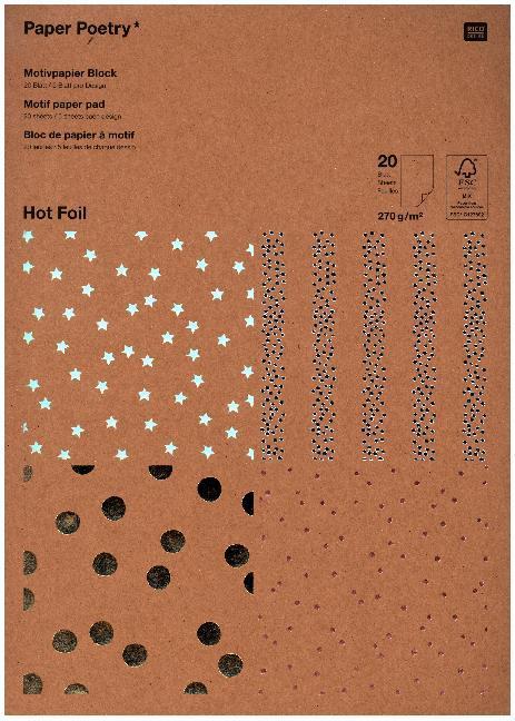 Paper Poetry Motif paper (270 g/m², 20 x)