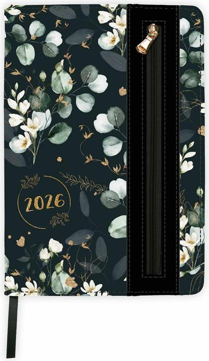 Immagine prodotto WochenplanerA5mitTascheFlowersblack2026 (A5)