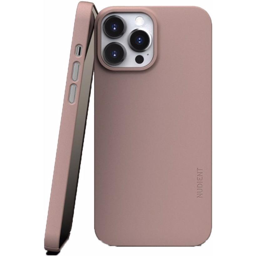 Nudient Thin Case V3 MagSafe (Apple iPhone 13 Pro Max), Smartphone Hülle, Pink