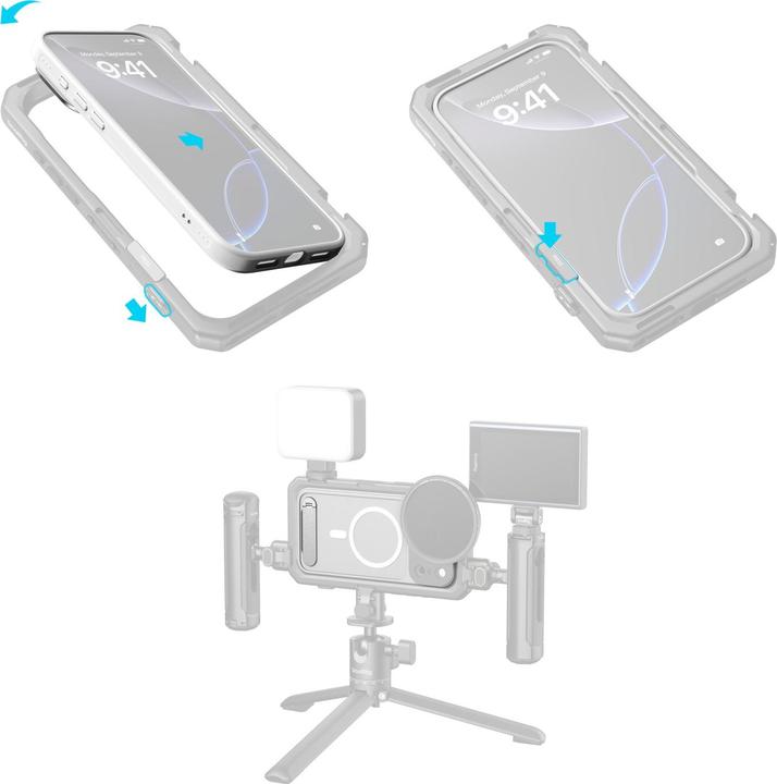 Produktbild SmallRig Hülle für iPhone 17 Pro: FilMov Leichte Fotografie-Handyhülle (Apple iPhone 17 Pro)