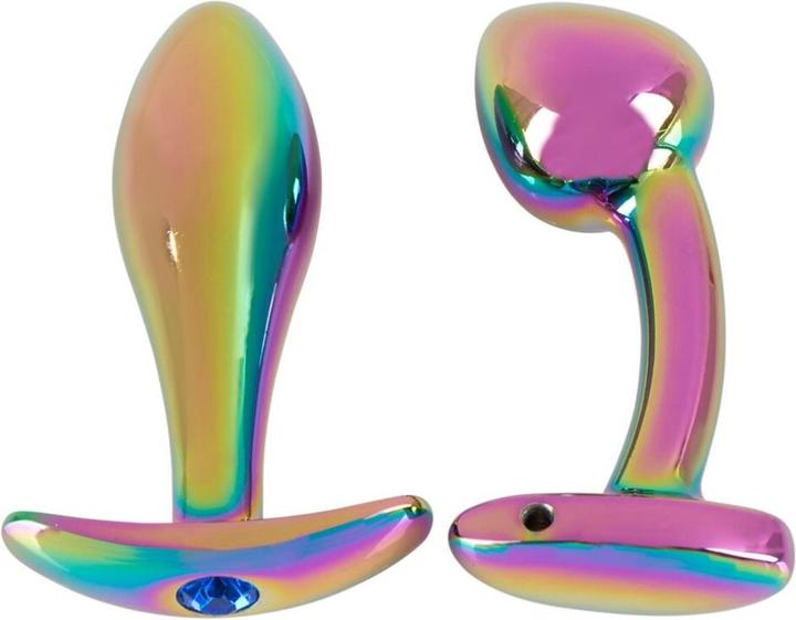 Produktbild Anos Metal Butt Plug Set Rainb