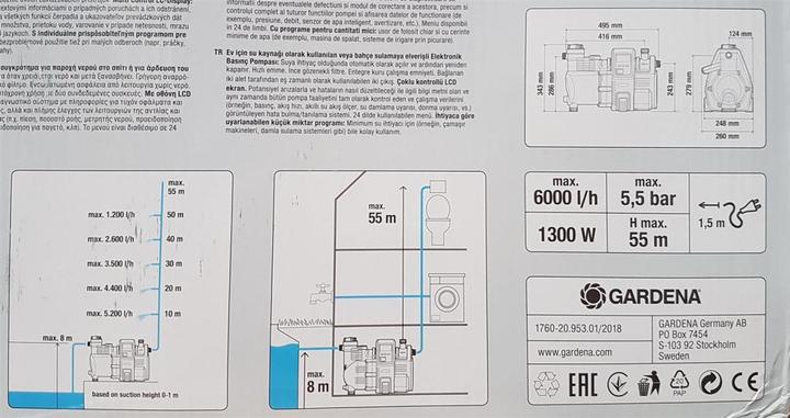 Produktbild Gardena Hauswasserautomat (Hauswasserpumpe)