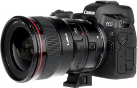 Produktbild Commlite Adapter Canon EF/EF's zu EOS R (Umkehrring, Canon RF, Canon R)