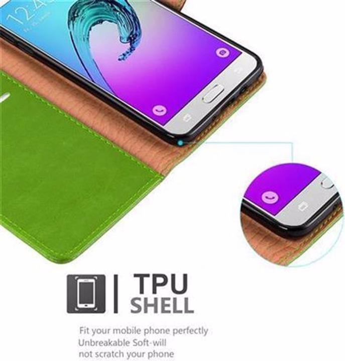 Actual product image Cadorabo Book Luxury Cover (Samsung Galaxy J7 2016)
