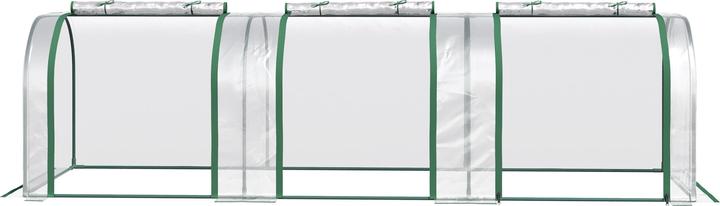 Immagine prodotto Outsunny Serra a film con 3 porte a rullo