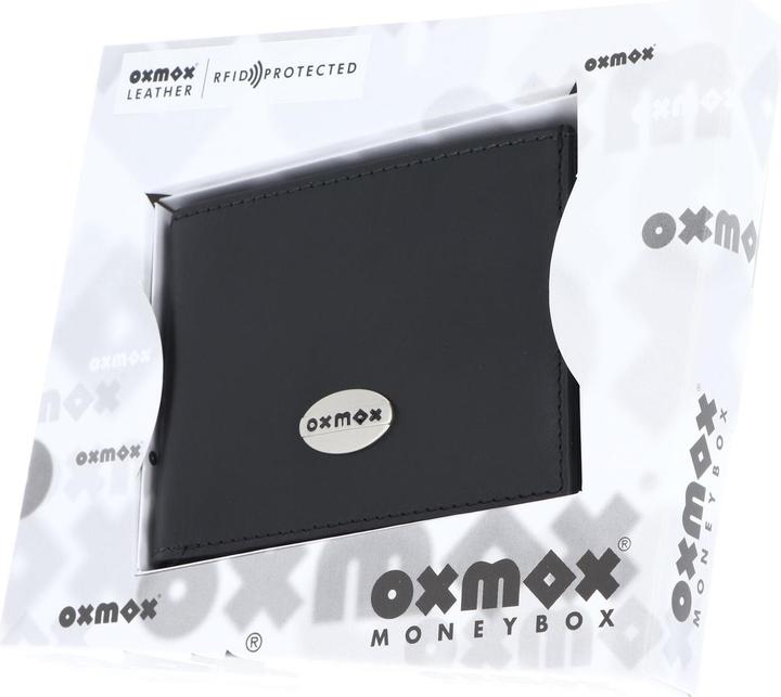 Immagine prodotto Oxmox Portafoglio in pelle con protezione RFID 10,5 cm