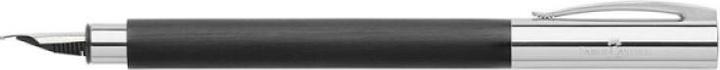 Produktbild Faber-Castell Füllfeder Ambition M Edelharz schwarz (Schwarz, 1x)
