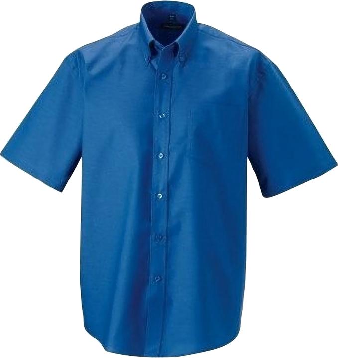 Produktbild Russell Collection Oxford Hemd Kurzarm pflegeleicht (48)