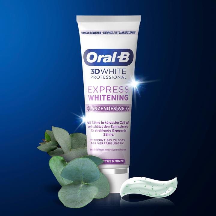 Image du produit Oral-B 3D White Express Glänzendes Weiss 2x75ml (75 ml)