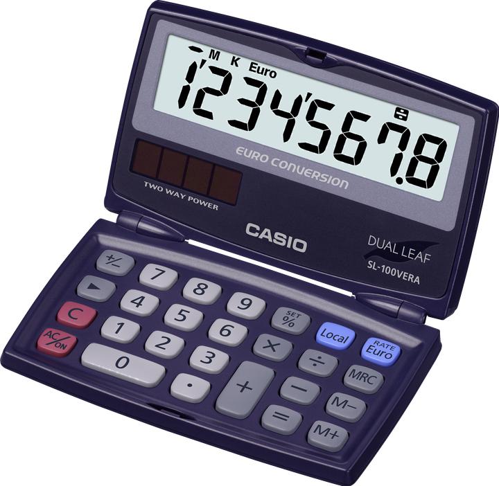 Image du produit Casio SL-100VER (Piles, Cellules solaires)