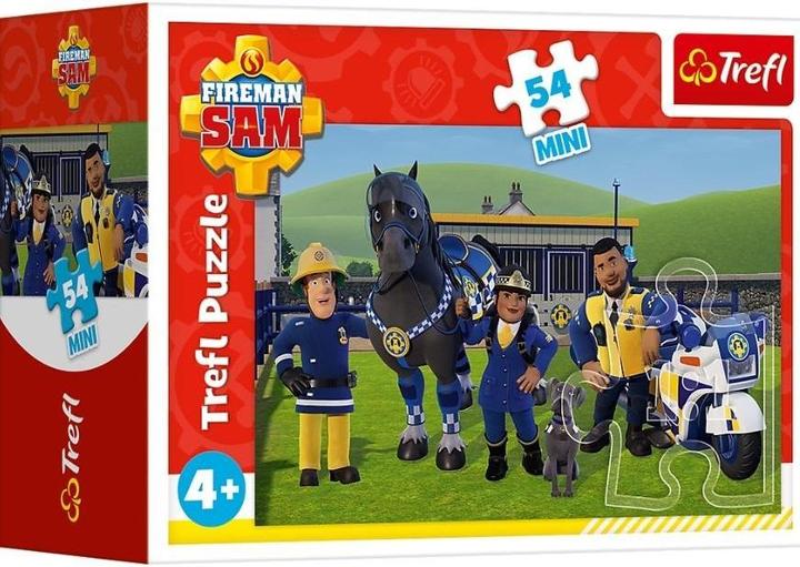 Actual product image Trefl Puzzle 54 Mini Fireman Sam on standby 1 (54 pieces)