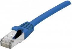 Actual product image Générique Cat6A RJ45 Patch cable S/FTP TPE ecofriendly snagless blue GRS certified - 2m (U/FTP, CAT6, 2 m)