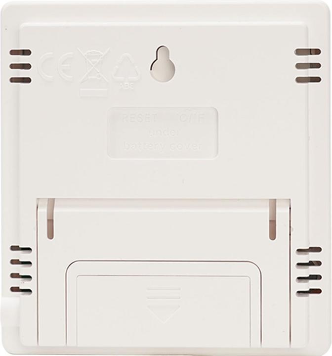 Produktbild Casativo 2er-Set Digitales Hygrometer und Thermometer mit Aussenfühler, Uhr und Wecker