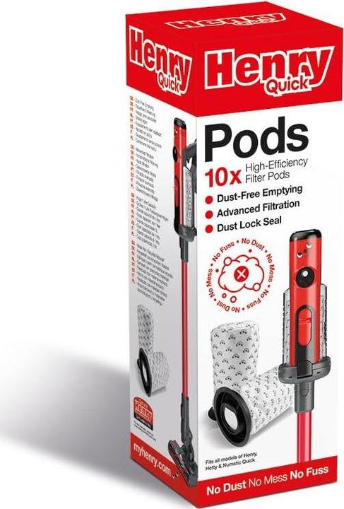 Produktbild Numatic Staubfilterbeutel Quick Pods (10x)