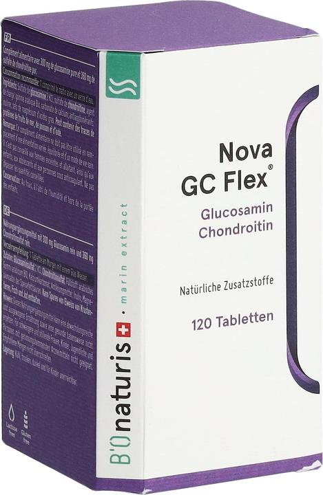 Actual product image Nova GC Flex Nova Flex Glucosamine and Chondroitin (120 Piece, Pills, 203 g)