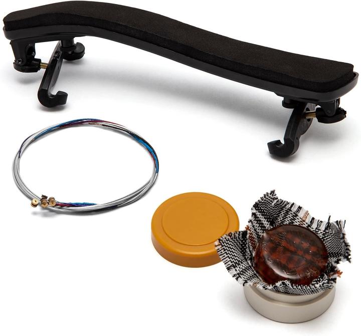 Actual product image Theodore Beginner Violin with Solid Spruce Top and Ebony Fingerboard (Fiddle, 3/4)