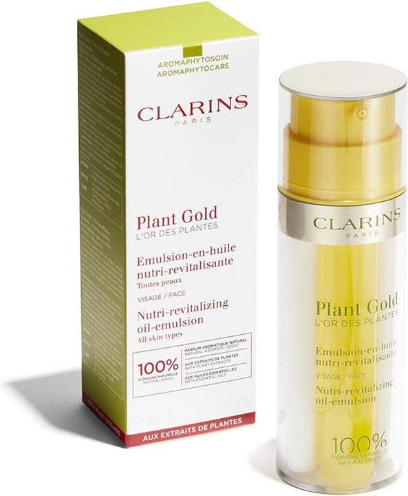 Image du produit Clarins Aroma Plant Gold Nutri-Revitalizing Oil Émulsion (35 ml, Crème de jour)