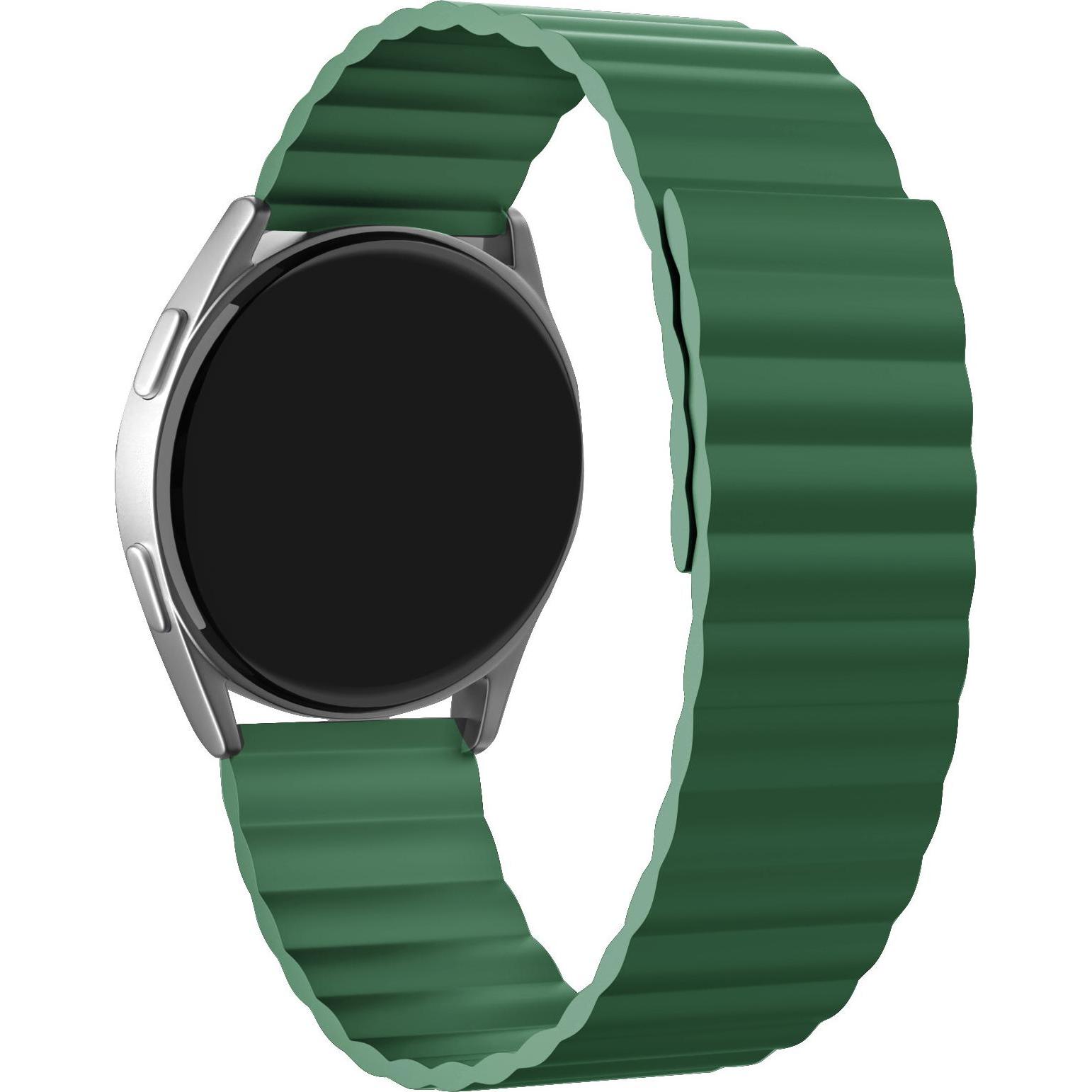 Thumbnail - Strap-it Silikonarmband (22 mm, Silikon), Uhrenarmband, Grün