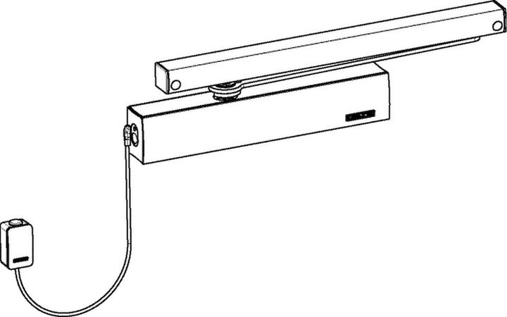 Produktbild Geze Freilauf-Türschliesser TS 5000 EFS (Balkontür, Eingangstür, Holztür, Zimmertür, Indoor)