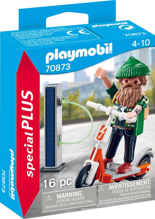 Produktbild Playmobil Hipster mit E-Roller (70873, Playmobil Special Plus)