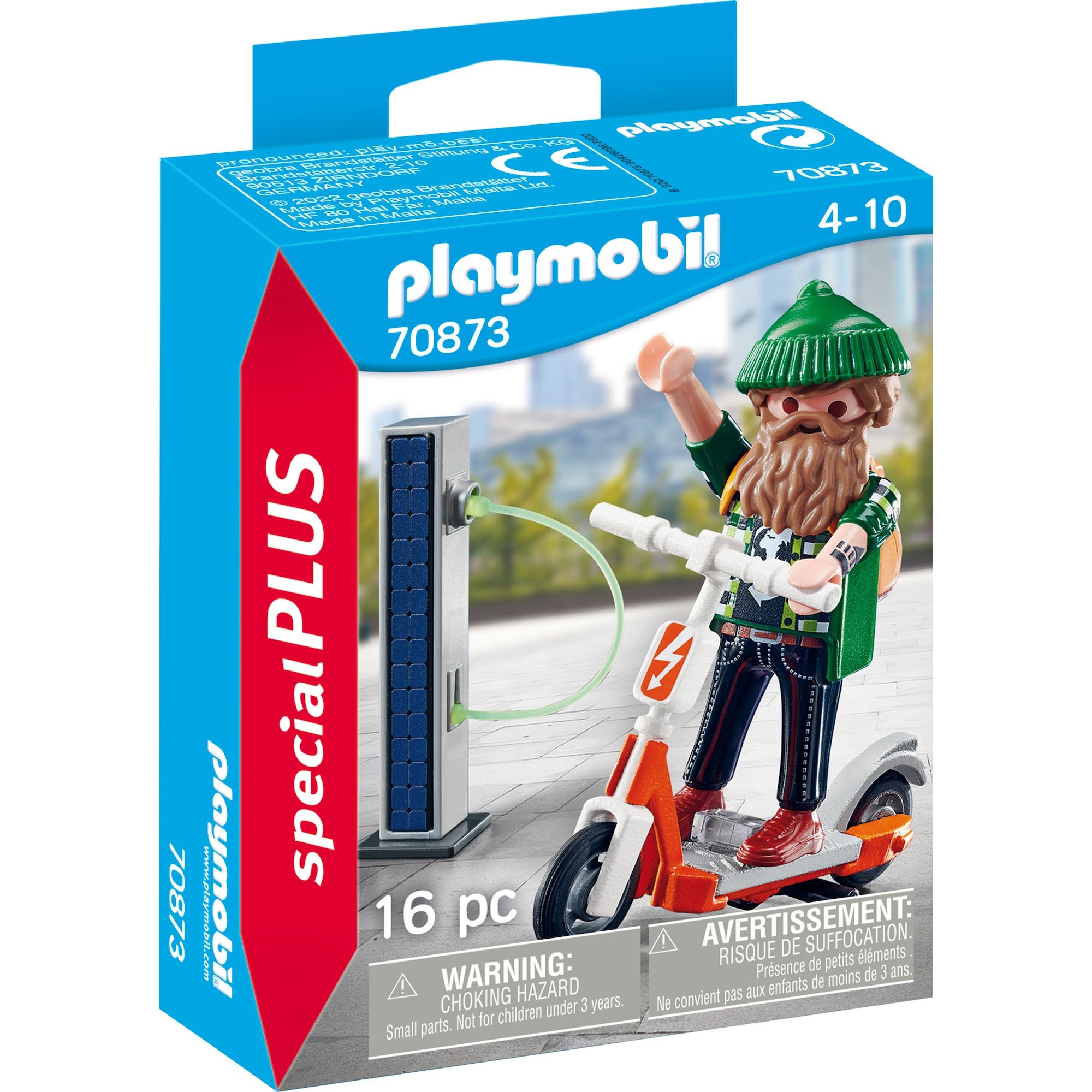 Playmobil Hipster mit E-Roller (70873, Playmobil Special Plus)