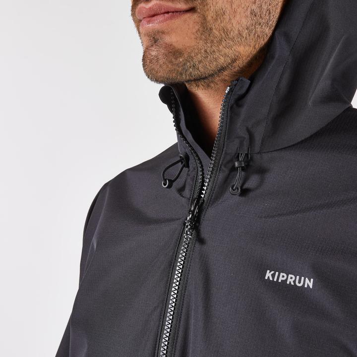 Image du produit Kalenji Veste imperméable run 100 homme noire (S)