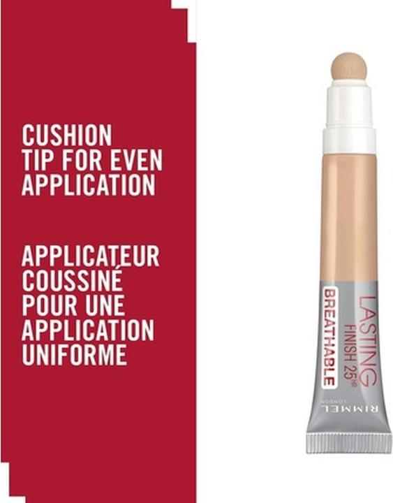 Produktbild Rimmel London Rimmel Lasting Finish 25hr Breathable Concealer 600 Dark 7ml