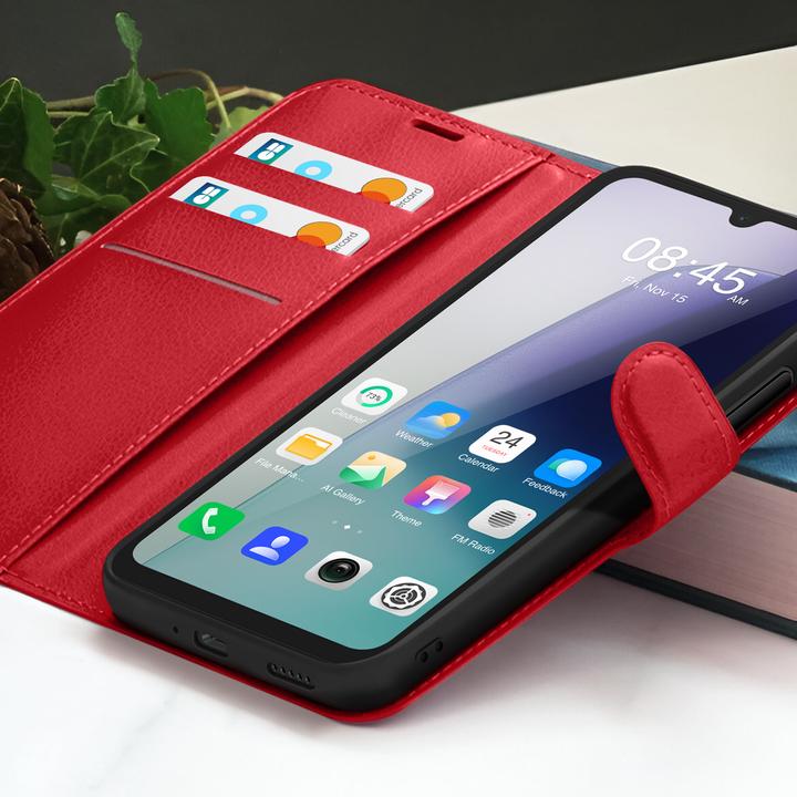 YUXING Cover Xiaomi Redmi 14C 4G / Poco C75 – Custodia Anticaduta, Airbag Quattro Angoli, Magnete Anello Supporto 360°, Protezione Elevata, Design Antiscivolo-Blu