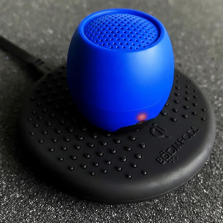 Produktbild Boompods Zero Bluetooth® Lautsprecher Freisprechfunktion, stossfest, Wasserfest Blau (5 h, Akkubetrieb)