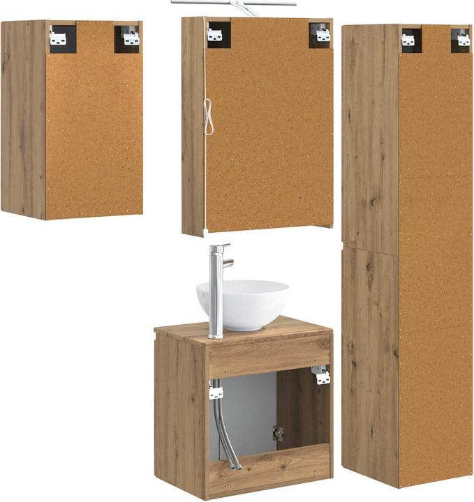 Produktbild vidaXL Badezimmerschrank-Set
