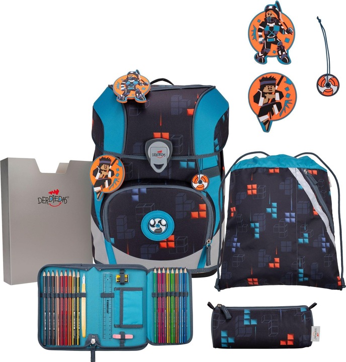 Produktbild Derdiedas ErgoFlex Tiny Schulranzen-Set 6-teilig (21 l)