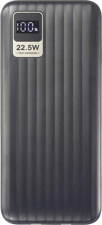 Produktbild Voltcraft VC-WT-K512 Powerbank 10000 mAh Fast Charge LiPo Schwarz Statusanzeig (10000 mAh, 18 W, 37 Wh)