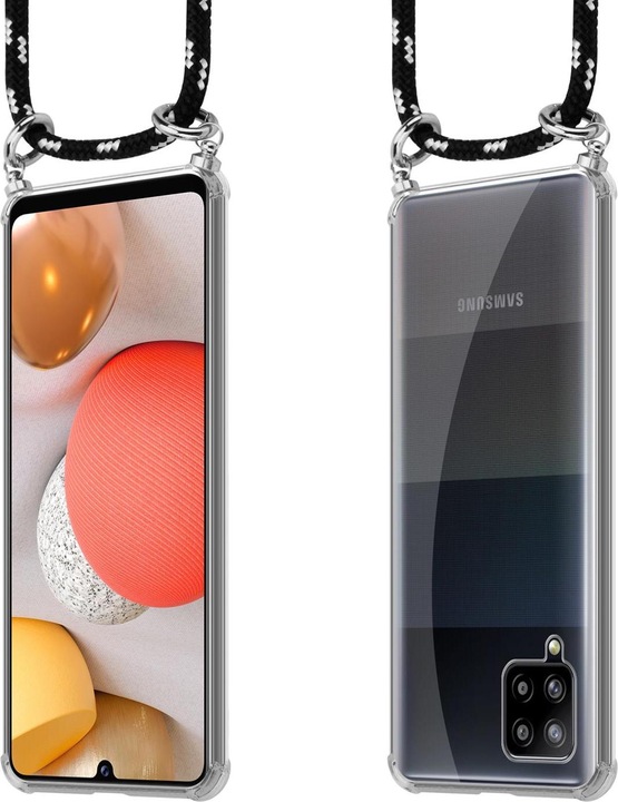 Produktbild Cadorabo TPU Handy Kette SILBER Cover