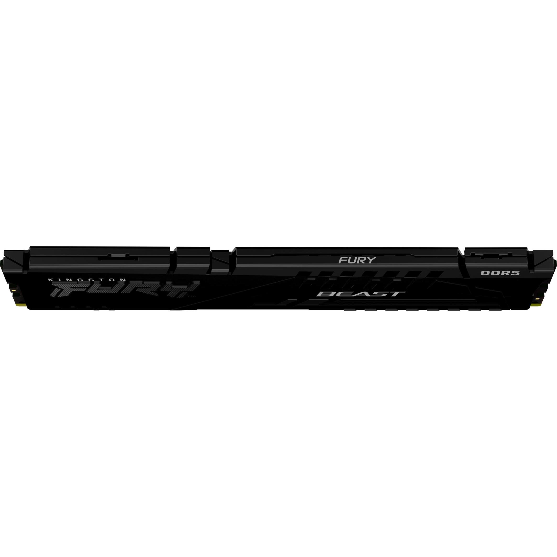 Thumbnail - Kingston FURY Beast (1 x 32GB, 6000 MHz, DDR5-RAM, DIMM), RAM, Schwarz