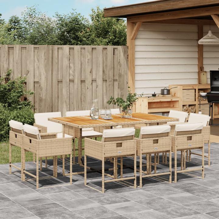 Actual product image vidaXL Garten Essgruppe (165 x 106 x 73 cm)