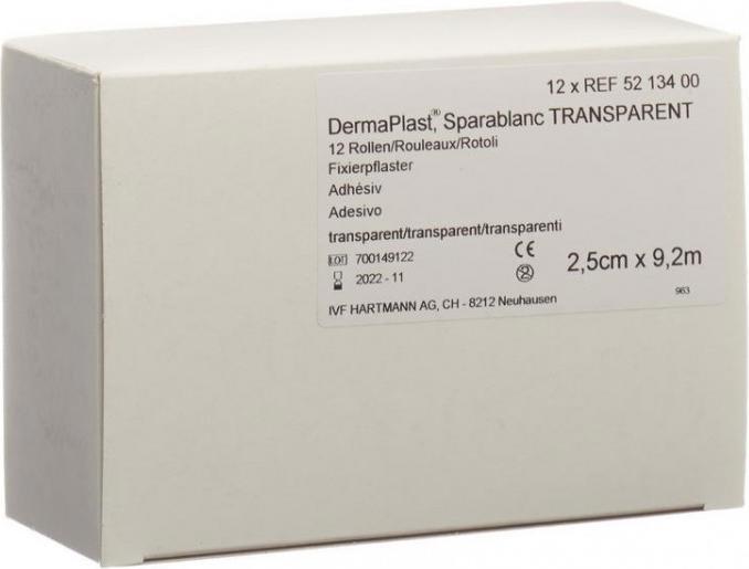 Produktbild DermaPlast Isopor Vlies Fixierpflaster (12 x)