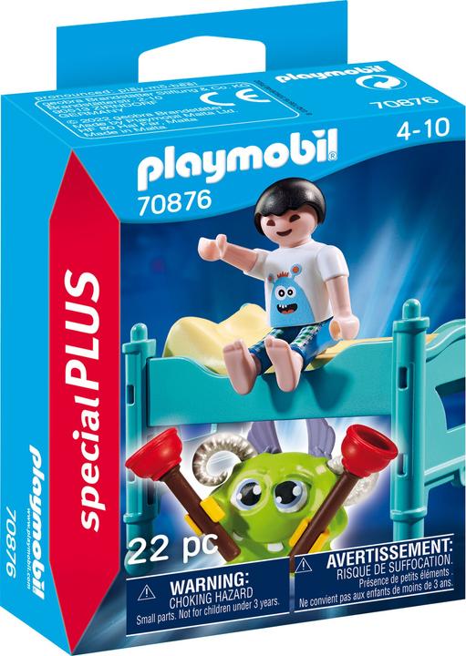 Produktbild Playmobil Kind mit Monsterchen (70876, Playmobil Special Plus)